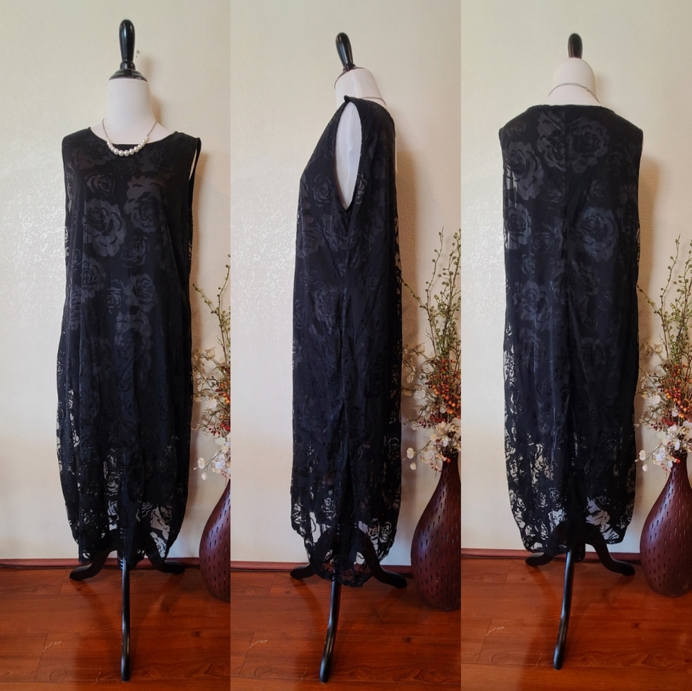 Zanzea Collection Black Dress Large